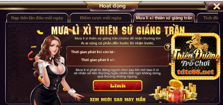 Khuyến mãi của nhà cái TDTC