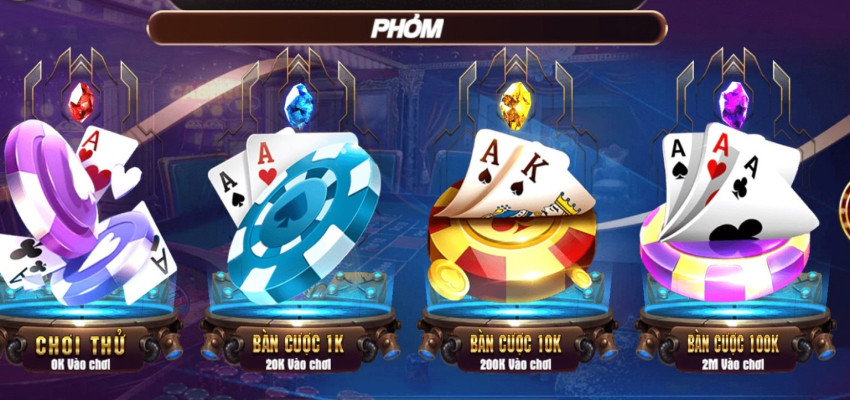 quy trình chơi game Phỏm tại TDTC