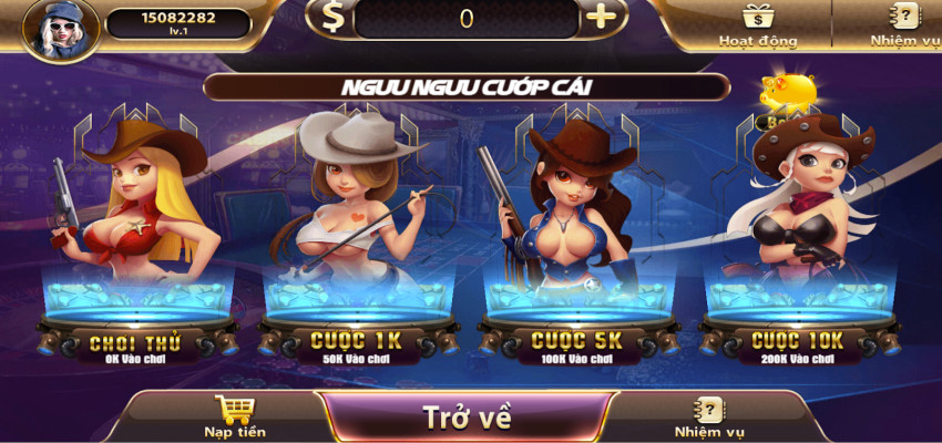 Giới thiệu game Ngưu ngưu cướp cái tại TDTC